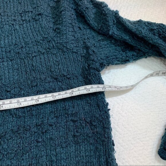 𝅺vintage💙jana Blue Button Up Sweater Cardigan Size Medium - Picture 8 of 9